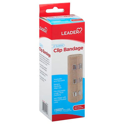 Bandage élastique Leader® avec clip – 6 pouces