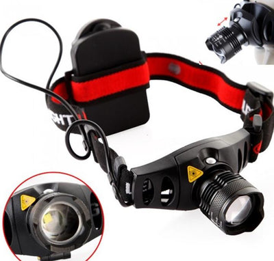 4 Modes Q5 600 Lumen LED Headlight - Portable & Zoomable
