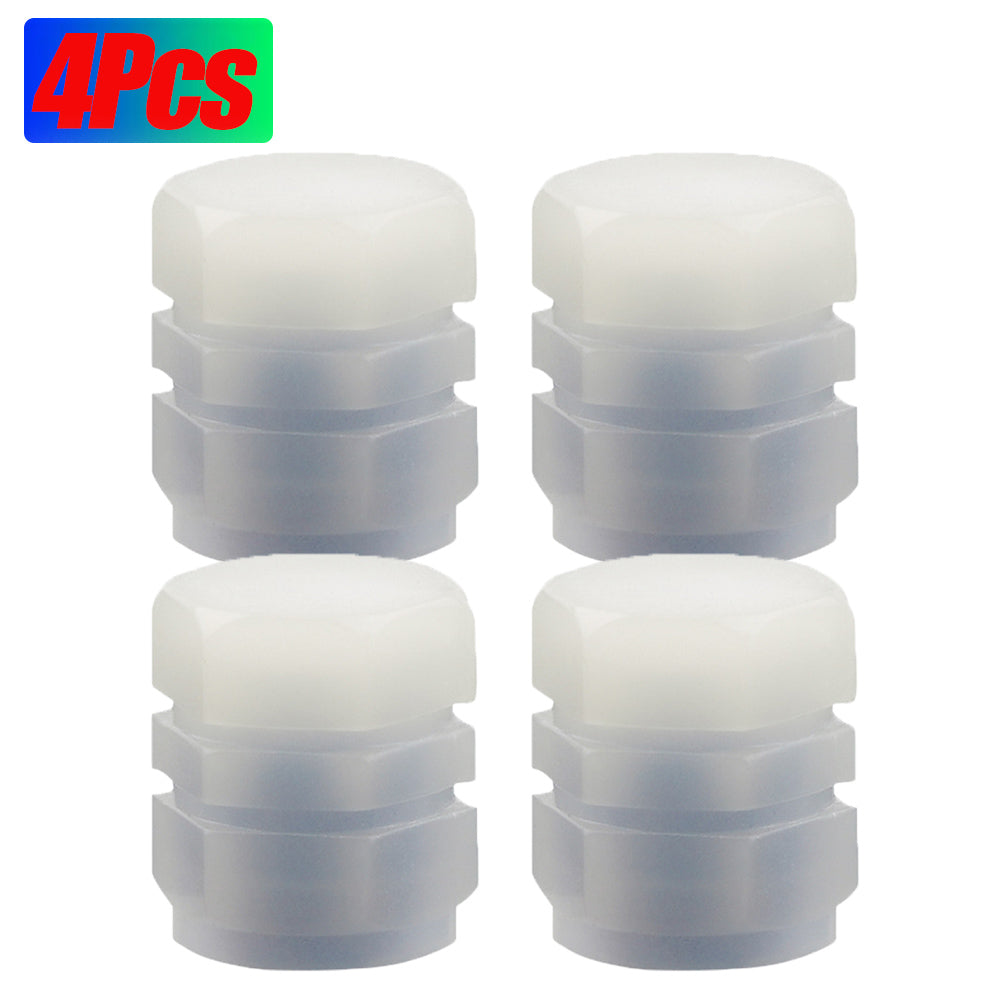 Car Tire Luminous Valve Cap Car With Electric Vehicle Motorcycle Air Nozzle Cover Luminous Valve Core Cover Tire Universal - Korvel
