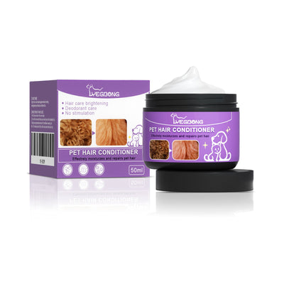 Fluffy Soft Pet Hair Conditioner for Easy Grooming
