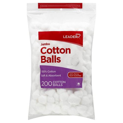 Bolas de Algodón Jumbo Leader™ – Suaves y Altamente Absorbentes