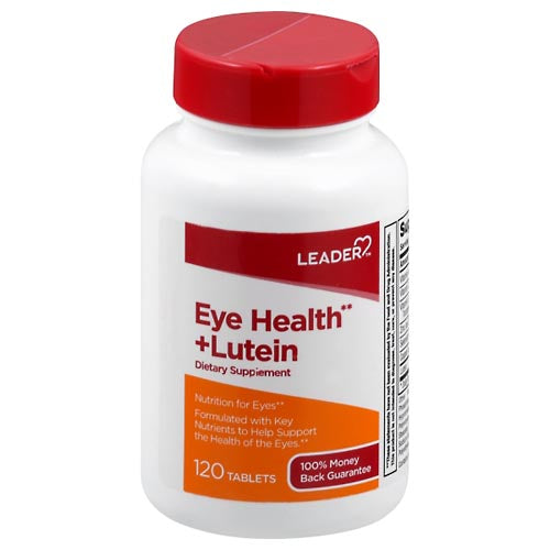 Leader Eye Health Plus Lutein Tablets - 120 Count