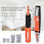 Micro Trimer Hair Cutter Clipper For Men Ear Sideburns Eyebrow with 4 Combs Cleaner Machine Styling Kit - Korvel
