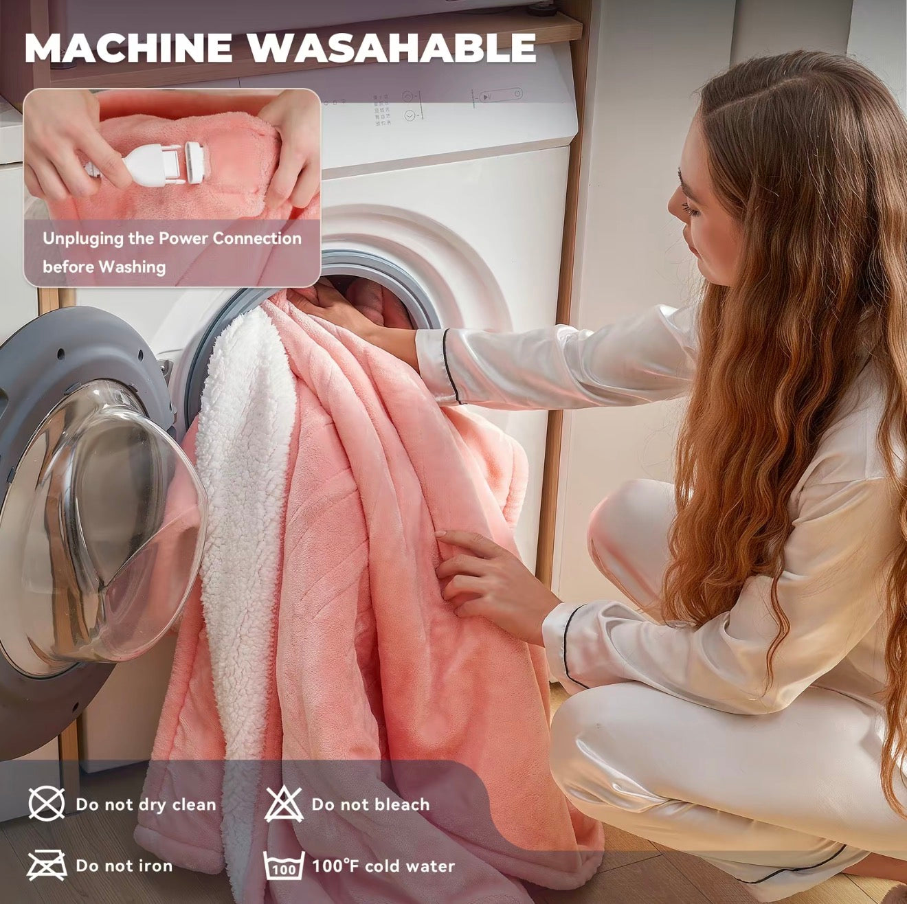 CozyNest Heated Wearable Blanket - Korvel