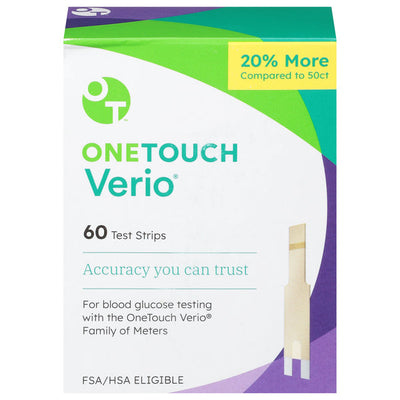 OneTouch Verio Test Strips - 60 Count