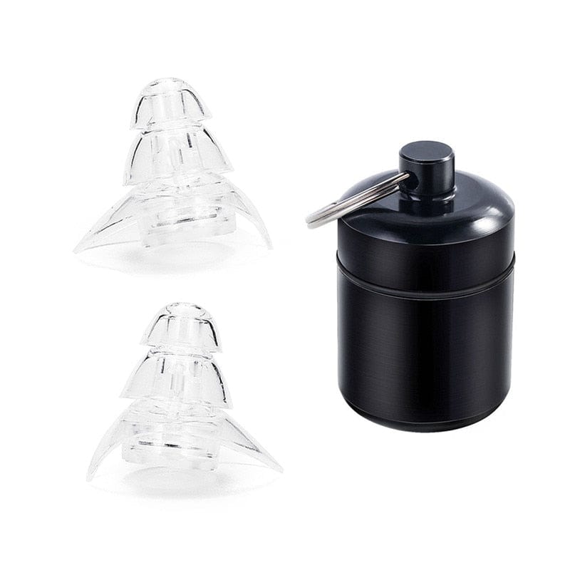 Noise Reduction And Sound Isolation Earplugs Concert High Fidelity Filter Earplugs Wholesale Blue Filter Earplugs Double Tail - Korvel