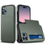 Applicable iphone 14 phone case Apple 13 slider insert card 2 in 1 anti-drop 12Pro wallet case XR - Korvel