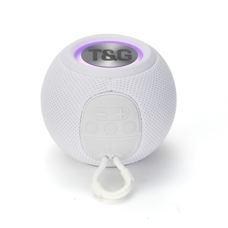 TG337 Bluetooth Speaker Wireless Fabric Card Speaker Subwoofer Portable Mini Bluetooth Speaker - Korvel