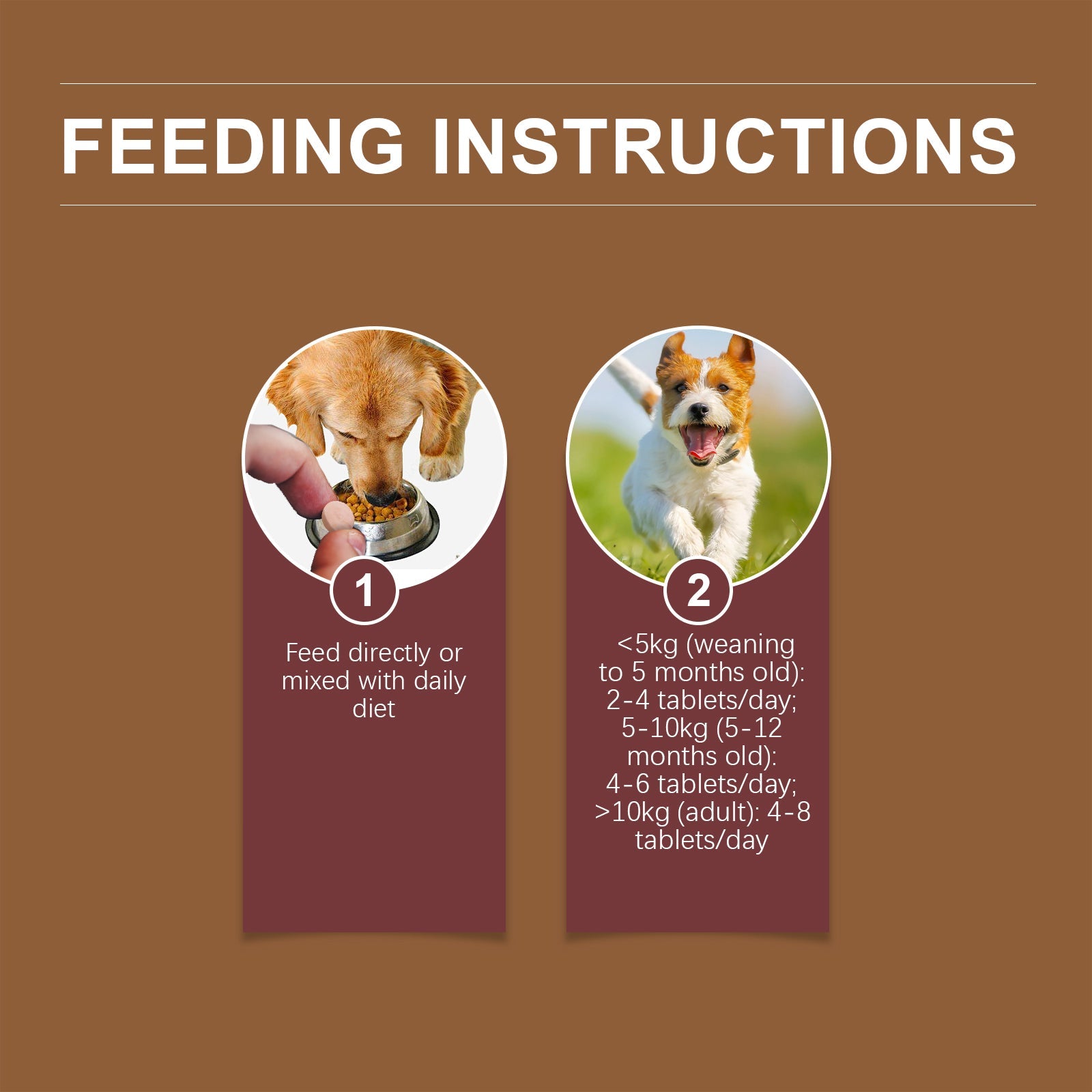 Milk Calcium Tablets For Dogs Vitamin Supplements For Pets Oral Care Diet Healthy Nutrition Calcium Tablets - Korvel