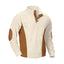 European men's casual stand up collar long sleeved corduroy sweatshirt with pit stripe - Korvel