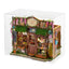 DIY wooden fairy-tale Wonderhous: mini bookends, assembleable houses, gifts, home decor - Korvel