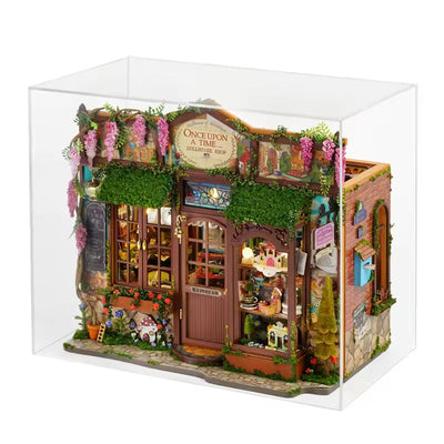 DIY wooden fairy-tale Wonderhous: mini bookends, assembleable houses, gifts, home decor - Korvel