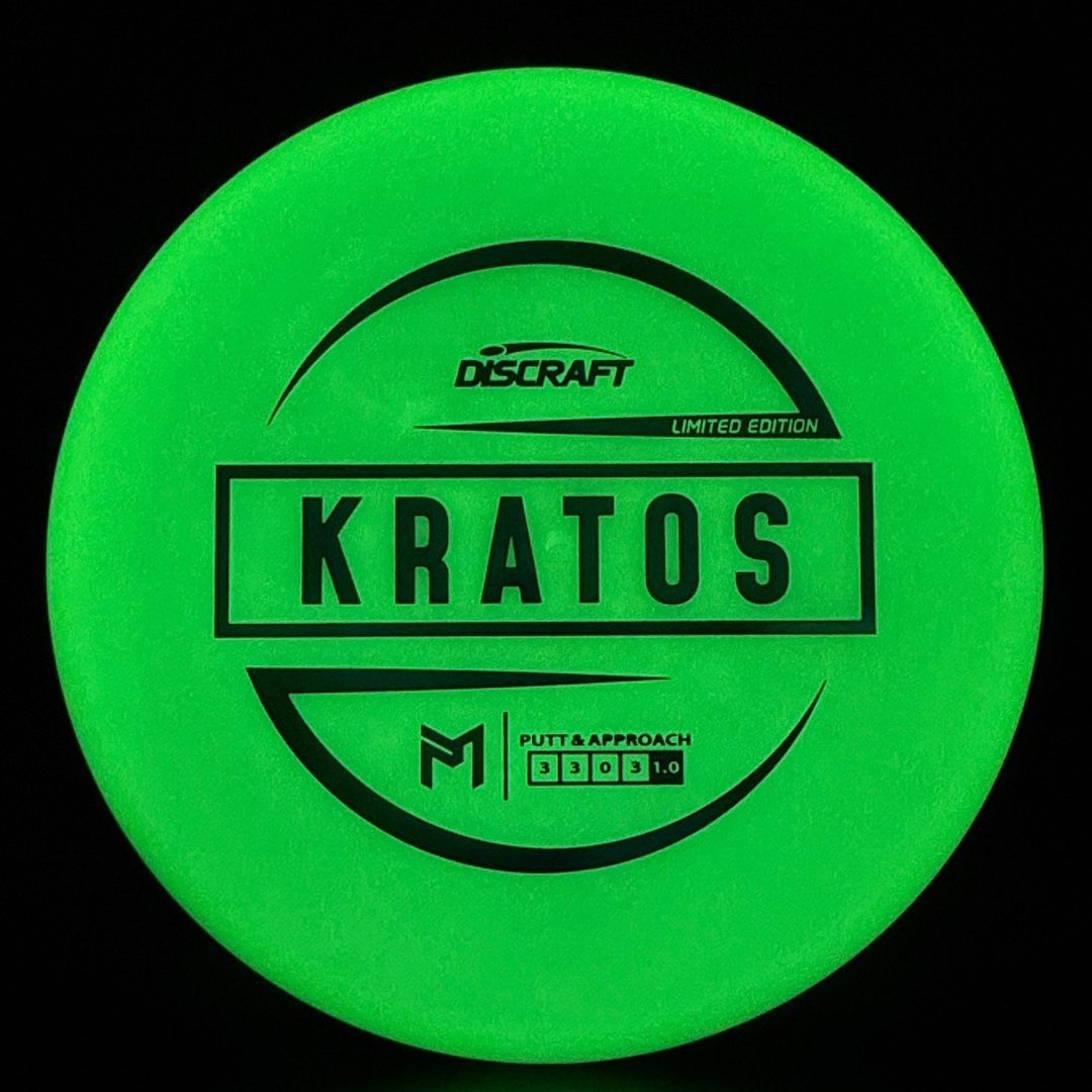 Glo Z Kratos - Limited Edition Disc Golf Putter