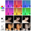RGB Colorful LED Stick Fill Light Handheld 3200K-5600K LED Flash Light stick Speedlight Photographic Lighting - Korvel