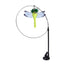 Suction cup cat toy stick that can be attached and held with steel wire multi head interchangeable cat toy and pet supplies - Korvel