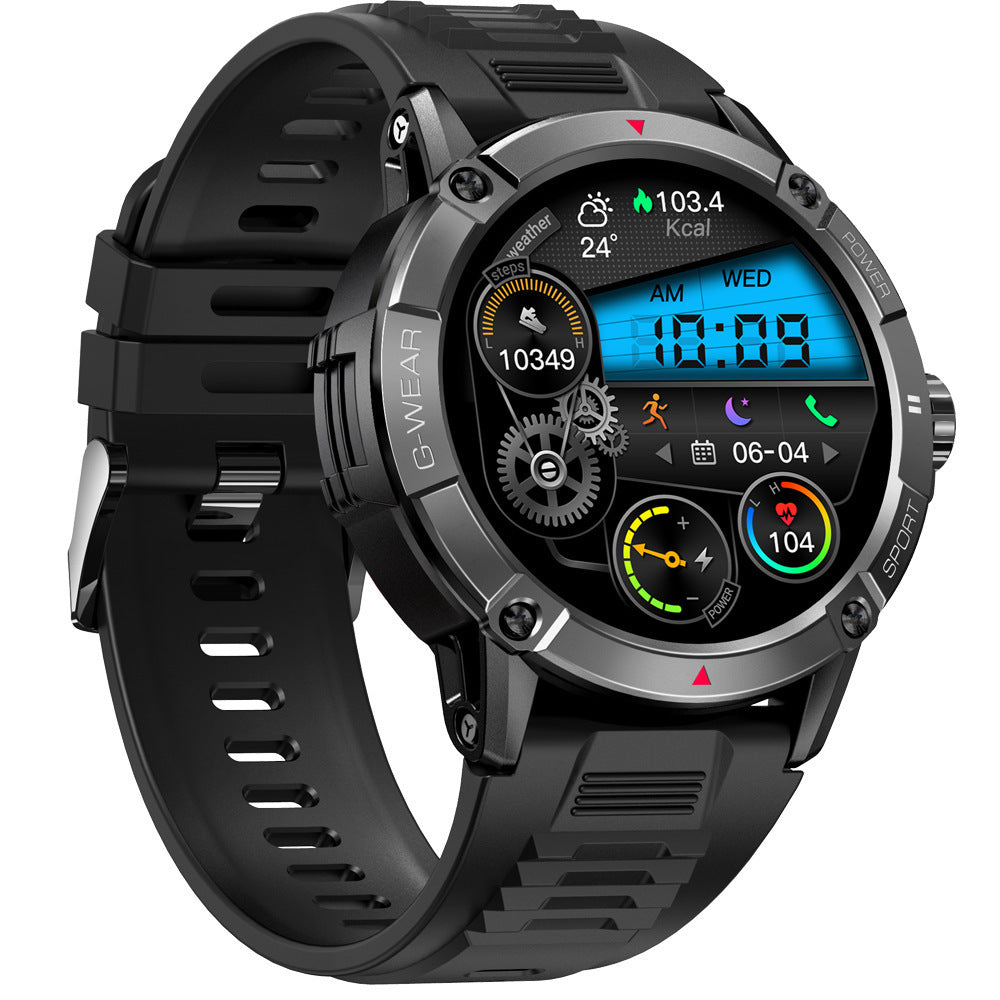 NX8 smartwatch 1.52 inch screen one click link Bluetooth call exercise heart rate detection IP68 waterproof - Korvel