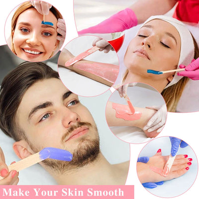Professional Electric Wax Warmer Kit with Silicone Pot