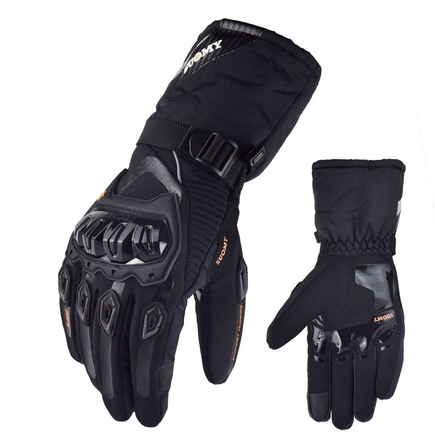Gants de moto d'hiver imperméables premium