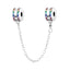 Pendant beads, emerald shaped isolation beads, DIY beads, bracelets, necklaces - Korvel