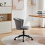 Home Office Chair, Velvet Fabric Swivel Flower Shape Computer Desk Chair for Home Office or Bedroom - Korvel