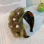 Fashionable handmade fabric exaggerated flower headwear - Korvel