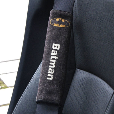 Batman Car Seat Belt Covers - Super Hero Shoulder Pads