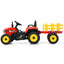 Tracteur Électrique 12V à Conduite pour Enfants 3+ - Rouge