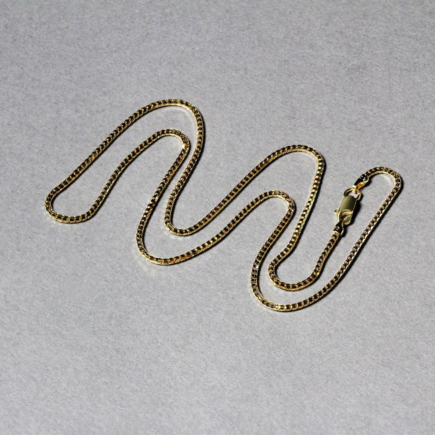 14k Yellow Gold Ice Chain Necklace - 1.3mm
