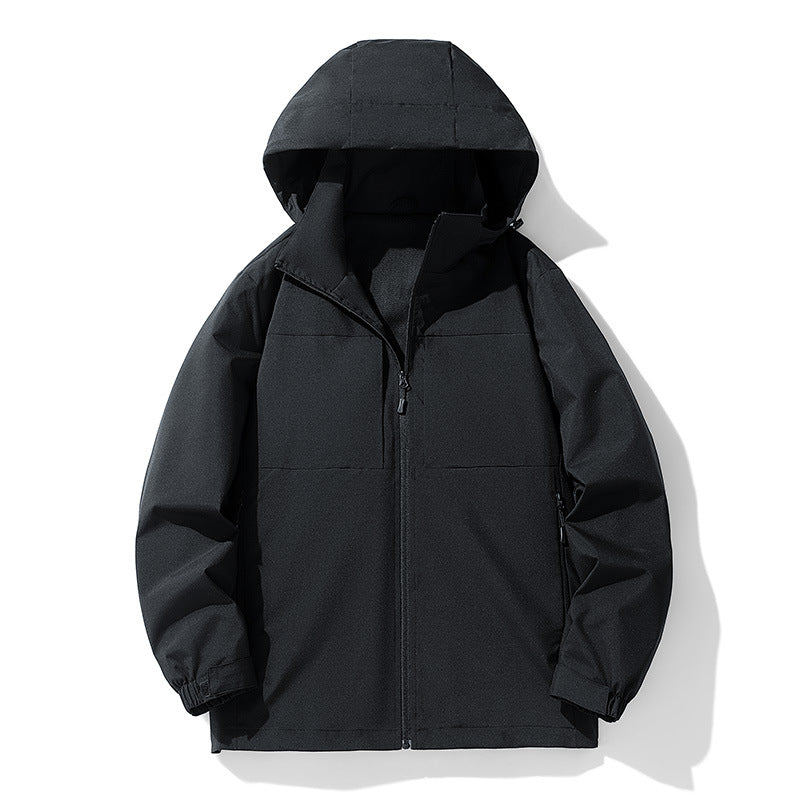 Chaqueta Exterior Impermeable y Cortaviento delgada para Hombre