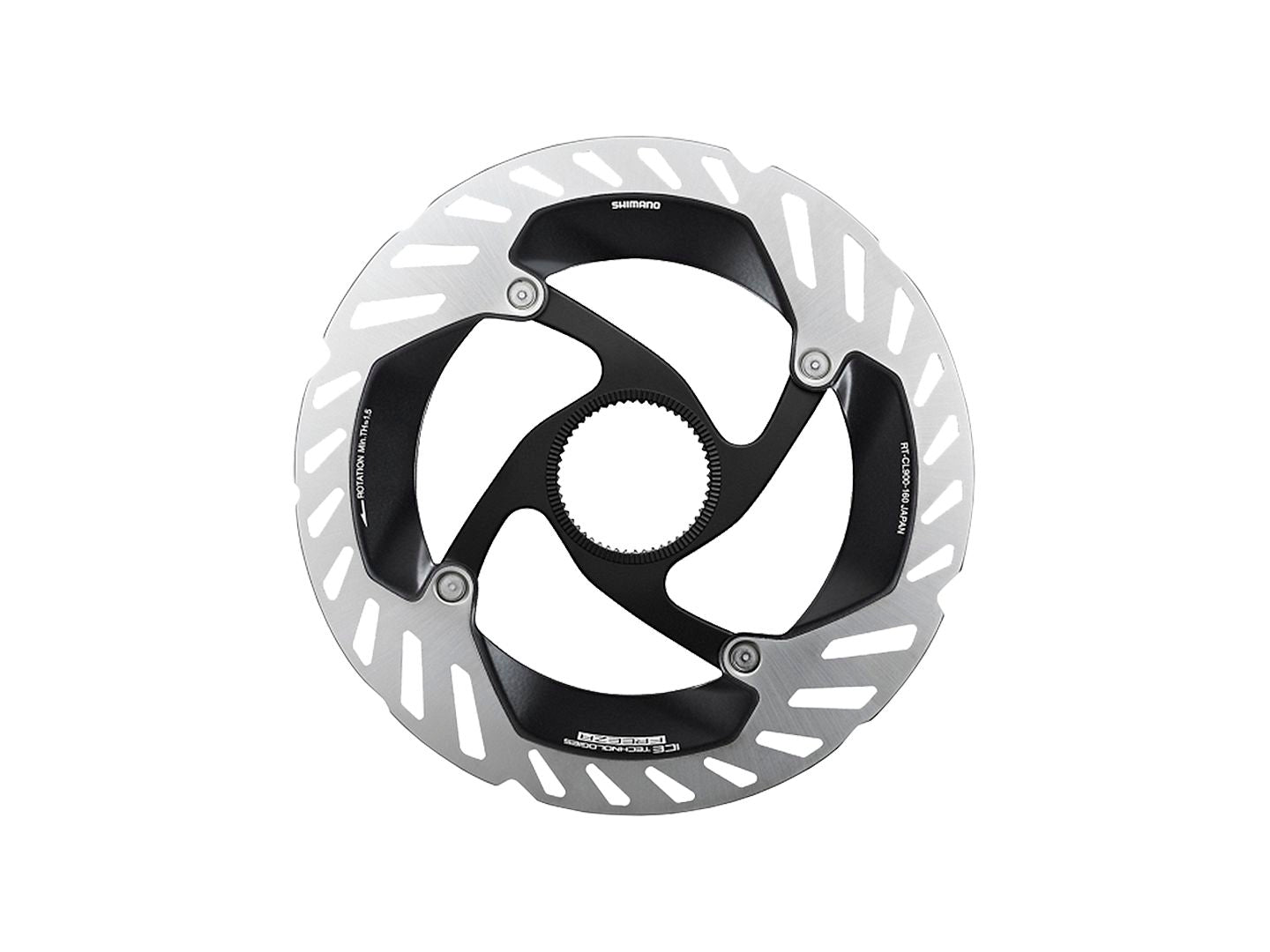 Rotor Centerlock Argent Shimano CL900LE 203mm