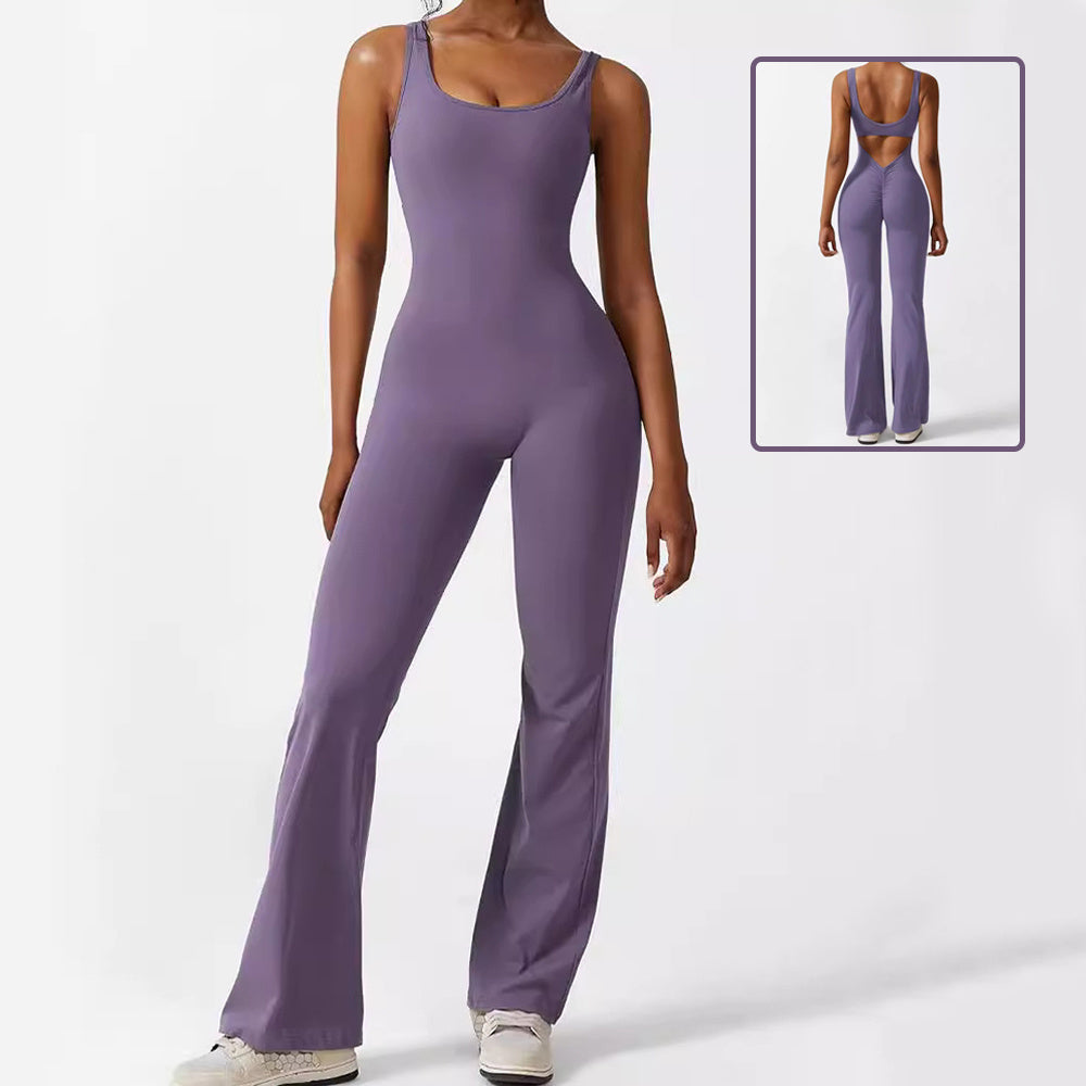 Combinaison Flare Sans Manches pour Femmes - Confort Élégant pour Chaque Occasion