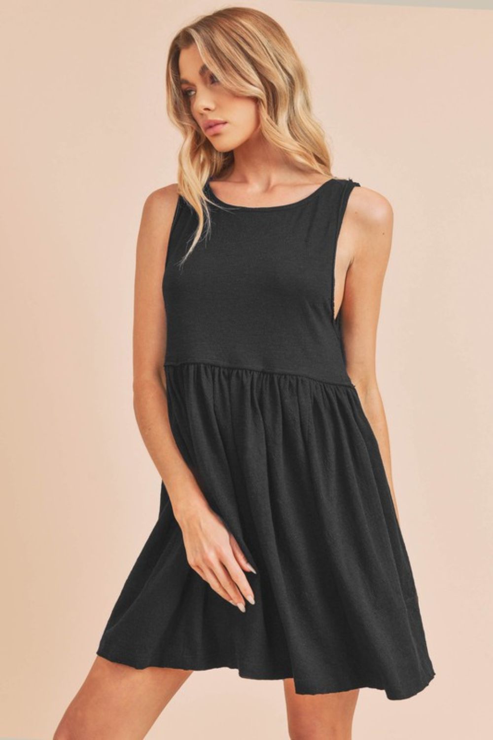 Chic Mini Tank Dress for Women – Effortless Summer Style Essential - Korvel
