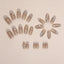 24-Piece Hot Girl Y2K Black Star Press On Nails Set