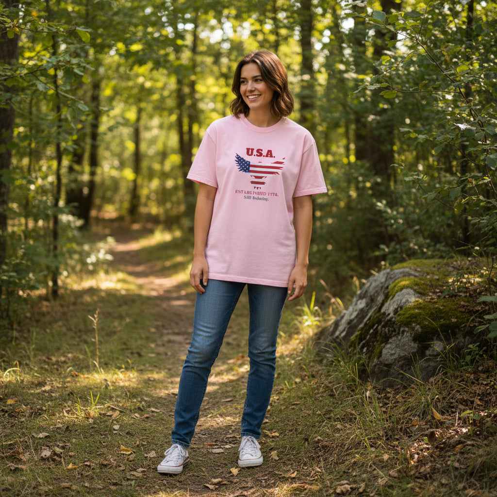 U.S.A. Still Debating Tee – Patriotic Humor Shirt