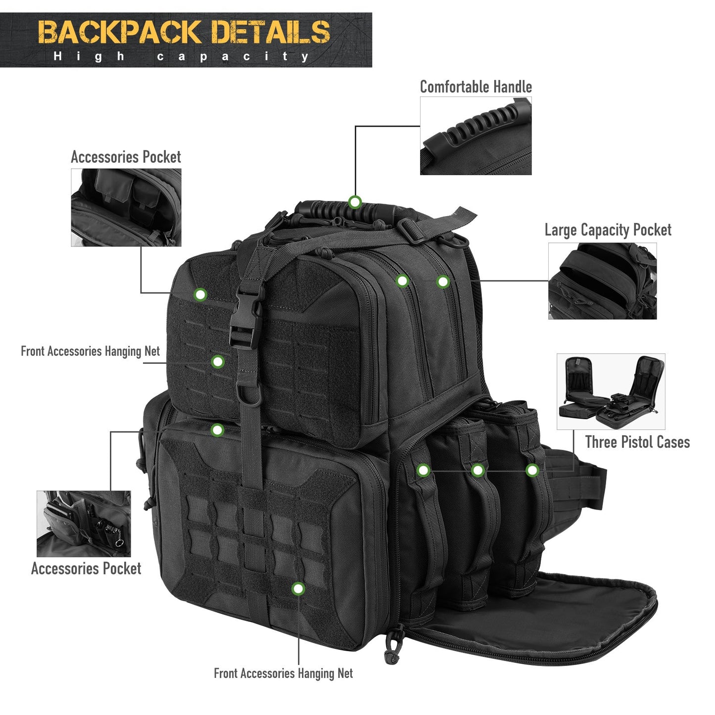 Outdoor Tactics EDC Backpack - Versatile Military Style