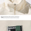 Chaqueta cortaviento impermeable de talla grande para hombre con cuello alzado