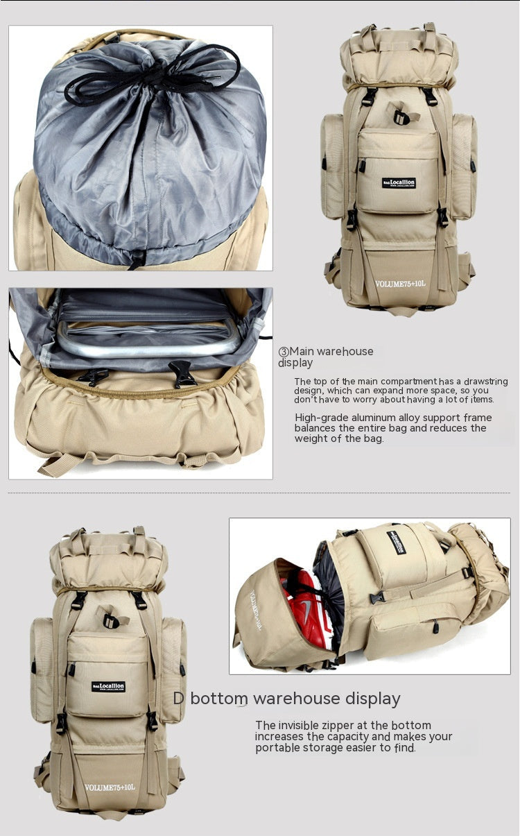 Mochila de Deportes de Montañismo de Gran Capacidad para Exterior