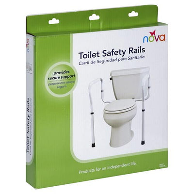 Barres de sécurité pour toilettes NOVA - Gris