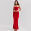 Elegant Slim Tube Top Long Dress for Special Occasions