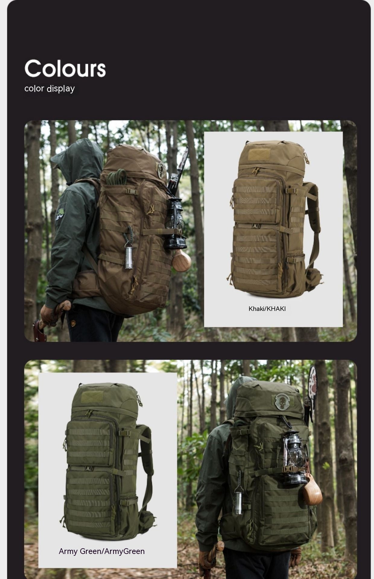 Premium Outdoor Camouflage Hiking Backpack for All