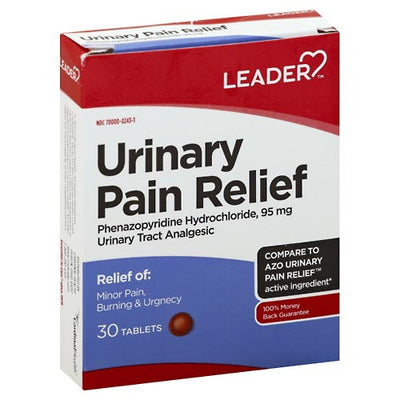 Leader™ Urinary Pain Relief Tablets – Fast Acting Comfort