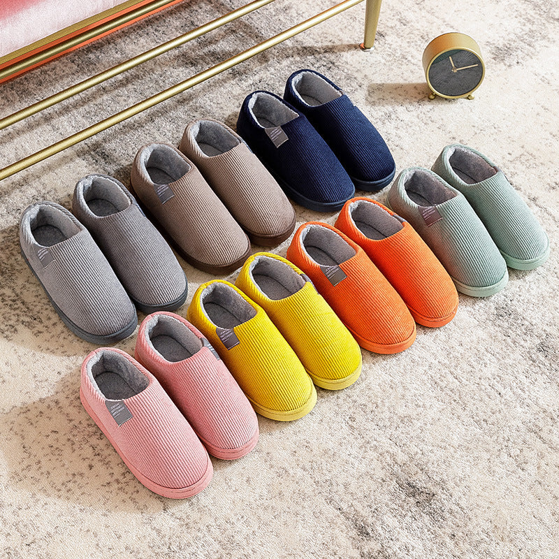 Chaussons Douillets en Peluche pour Femmes - Chaleur Hivernale