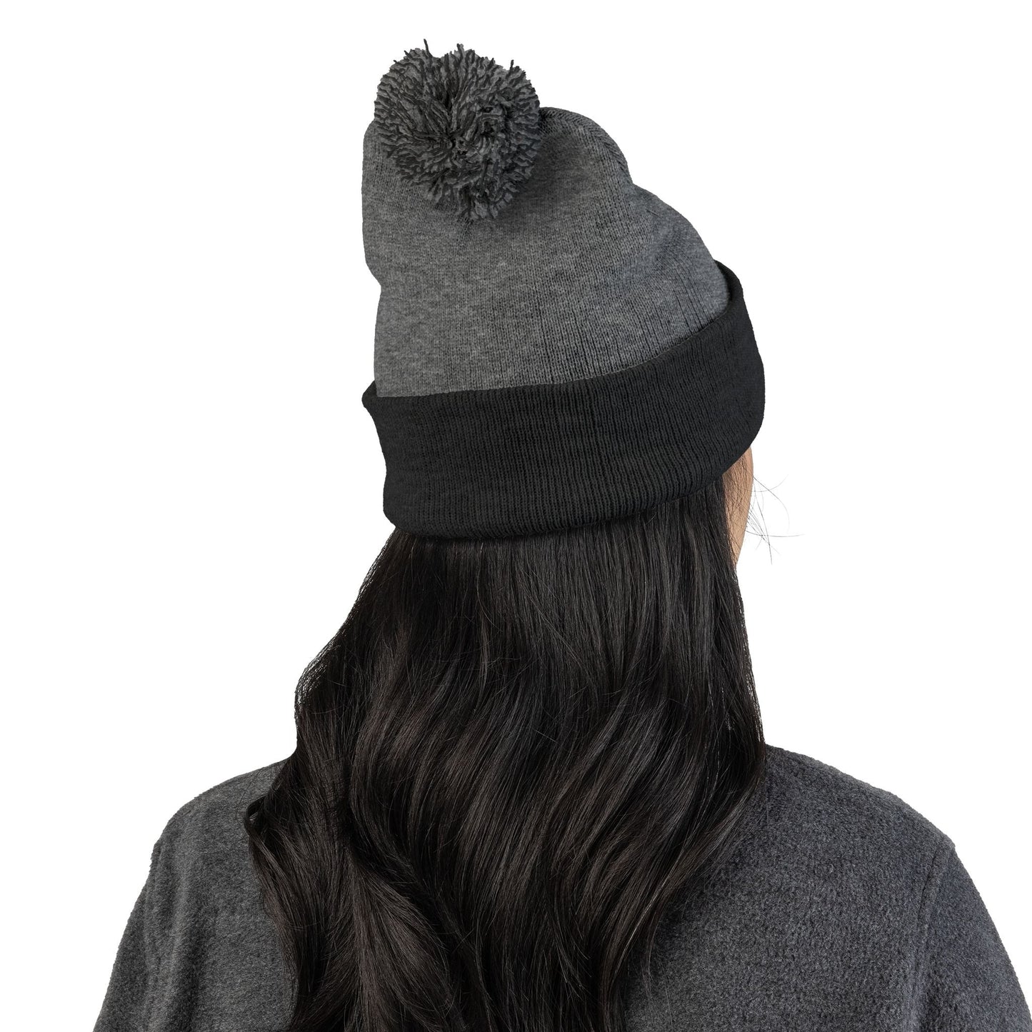 Gorro de Pom-Pom Still Here – Sombrero de Tejido para la Conciencia de la Epilepsia