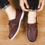 Casual Summer Men's Belted British Style Versatile Loafer Breathable Leisure Work Commuting Lazy Shoes - Korvel