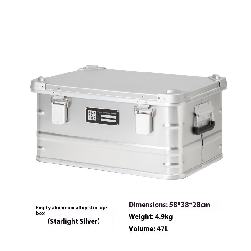 Premium Outdoor Aluminum Alloy Storage Box for Camping