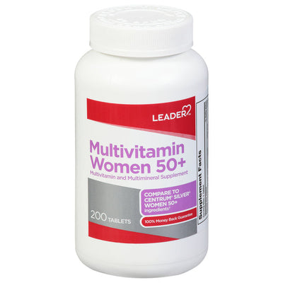 Leader™ Multivitamines 50+ pour femmes – Soutien nutritionnel essentiel