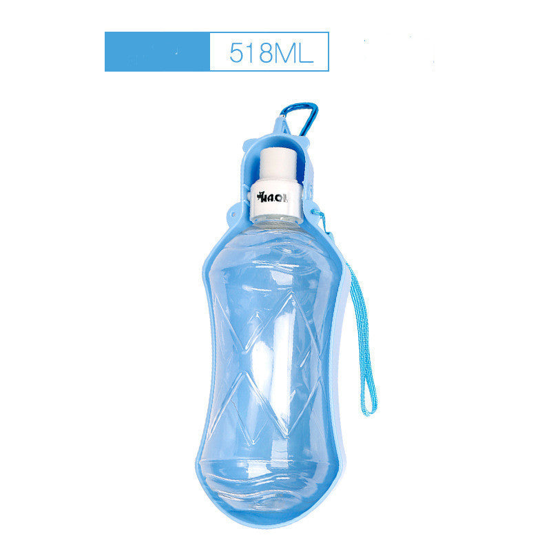 Bouteille d'eau portable pour chiens en extérieur