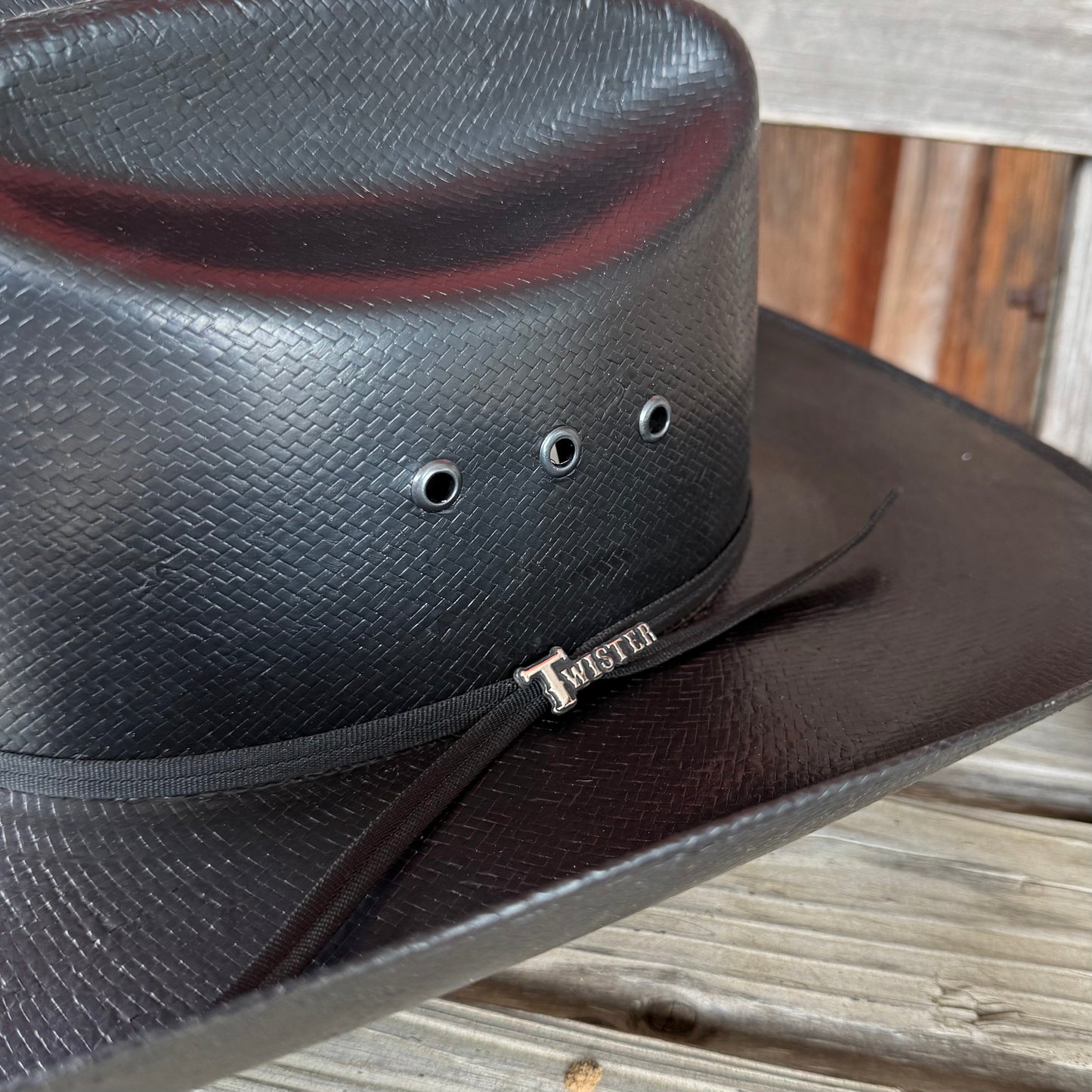 Premium 8X Black Shantung Twister Hat - Korvel