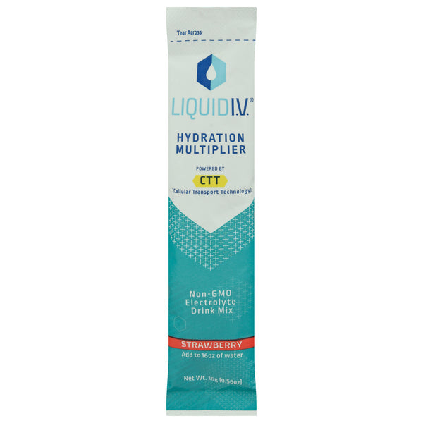 Liquid I.V.® Mezcla de Electrolitos Strawberry Hydration Multiplier®