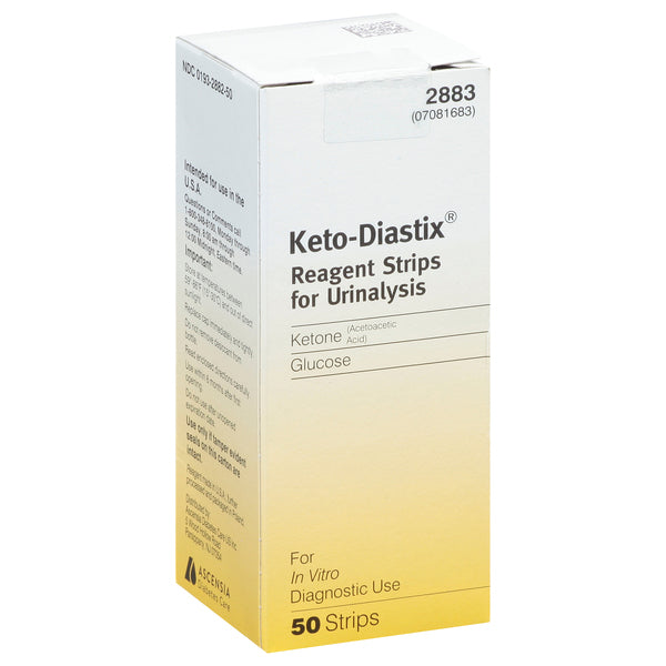 Keto-Diastix Reagent Strips for Urinalysis